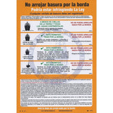 Poster - Don't Throw Garbage Overboard